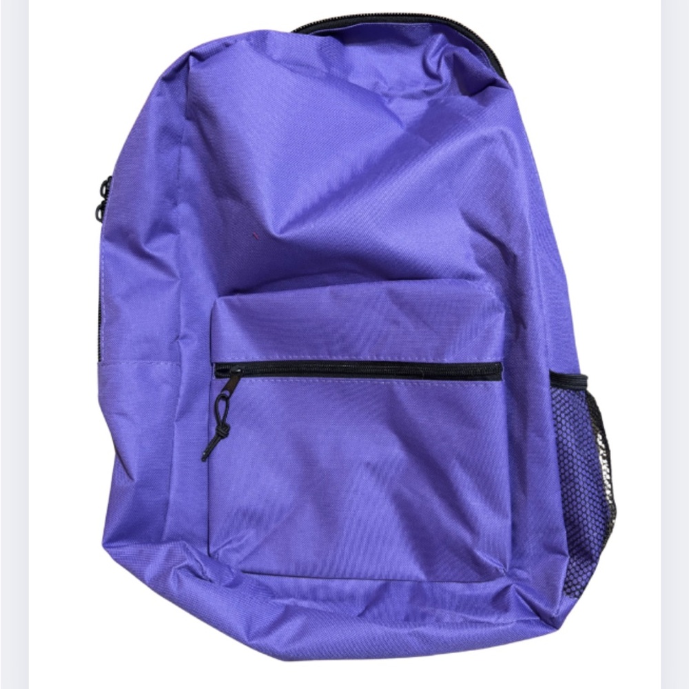 Purple backpack 🏷️